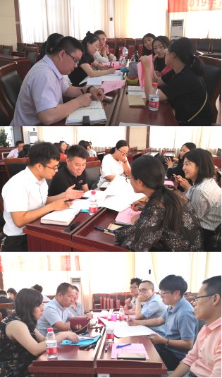 活动由教师工作部副部长曹蒙春老师主持